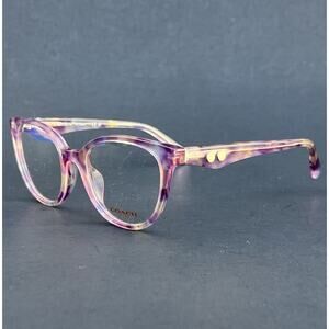 COACH HC6259U Acetate Pearlized Purple Watercolor 51 19 140 Frames NEW